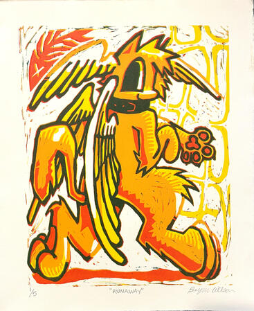 "Runaway" (2025, 10x12")